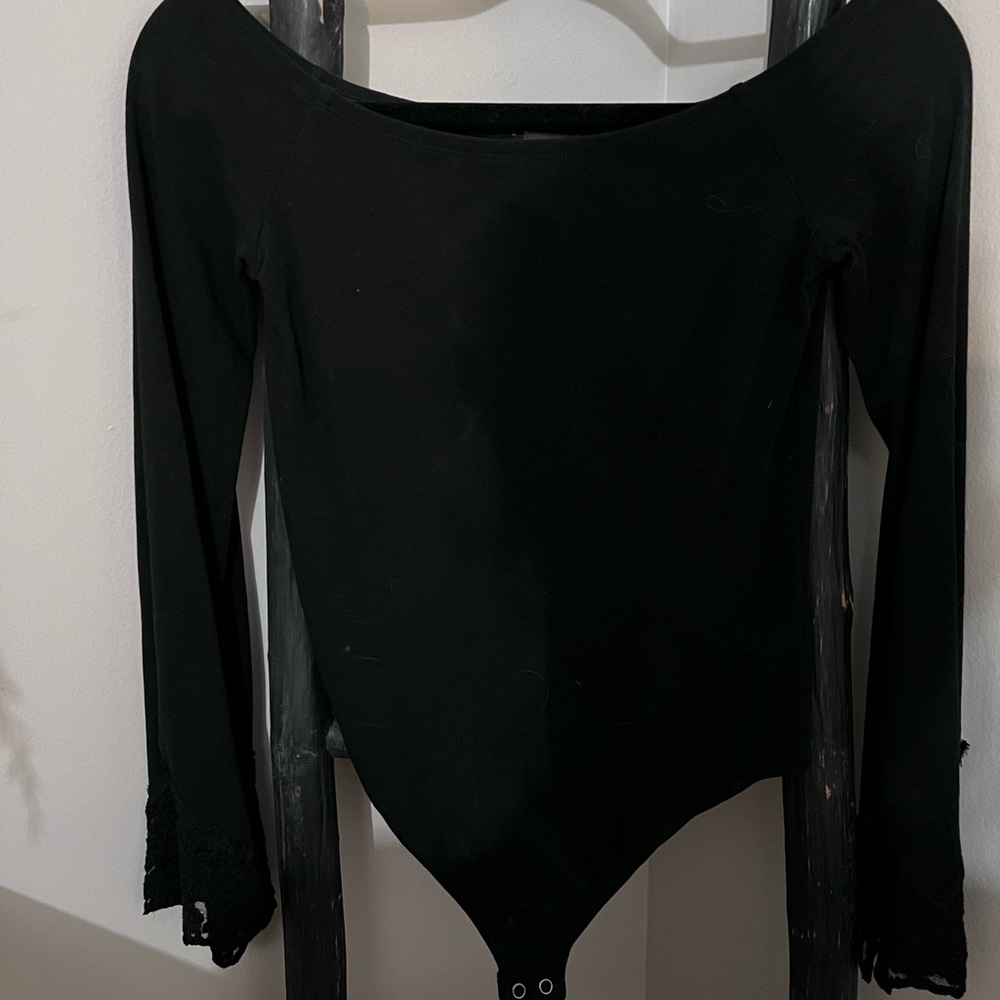 Express black bodysuit - size: small